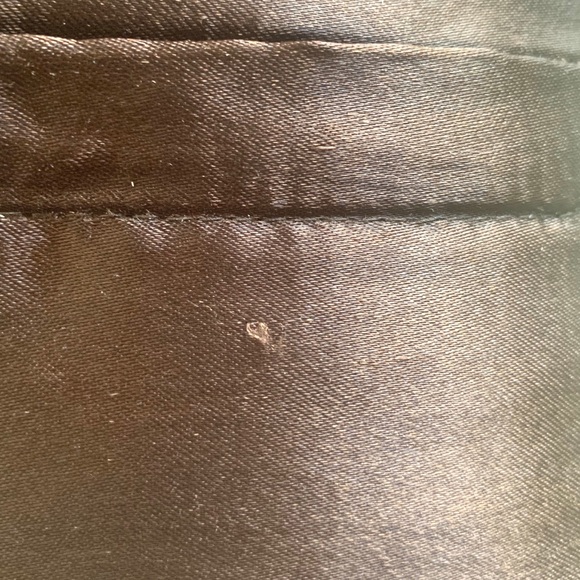 Brown embellished accent pillow - Beaded w/ iridescent “shells” 13” x 13” square - Picture 9 of 10